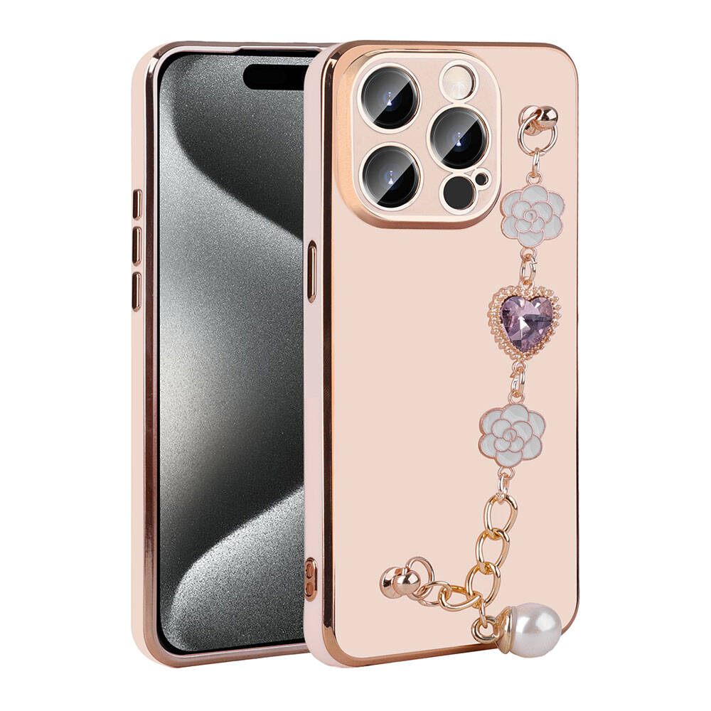 Apple iPhone 15 Pro Uyumlu Kılıf El Tutamaçlı Kamera Korumalı Zore Taka Silikon Kapak