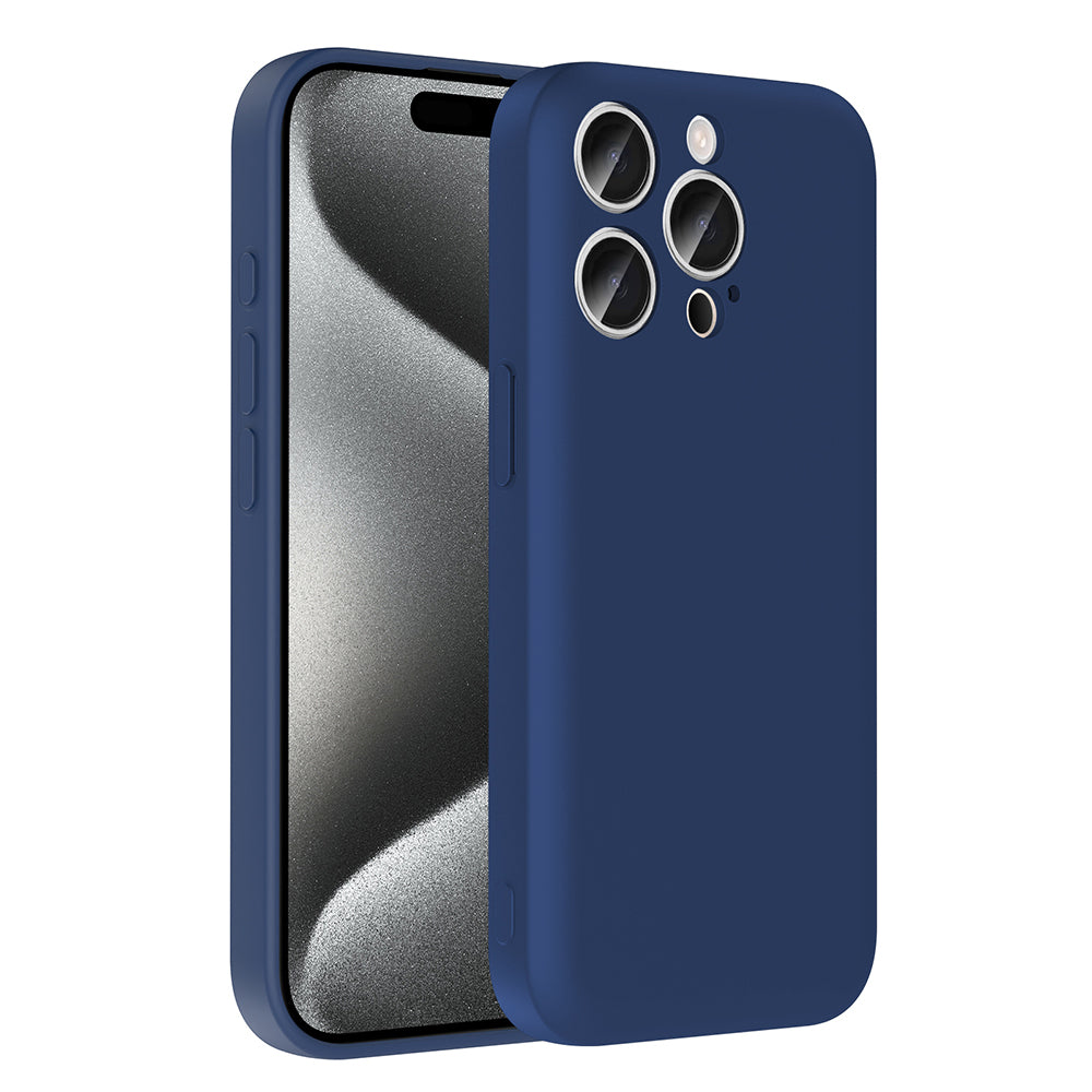 Apple iPhone 15 Pro Uyumlu Kılıf Kamera Korumalı Kartlık Hazneli Zore Vitra Kapak