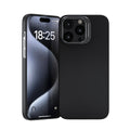 Apple iPhone 15 Pro Uyumlu Kılıf M-safe Şarj Özellikli 600D Kevlar Zore Krek Karbon Standlı Kapak