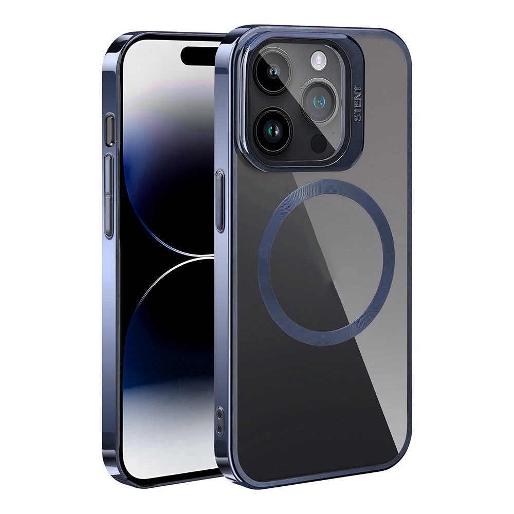 Apple iPhone 15 Pro Uyumlu Kılıf M-safe Şarj Özellikli Standlı Zore Klon Kapak