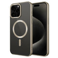 Apple iPhone 15 Pro Uyumlu Kılıf Mat Tasarımlı M-safe Wireless Şarj Özellikli Zore Mat Setro Kapak