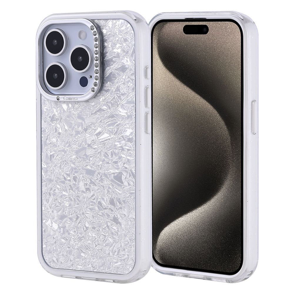 Apple iPhone 15 Pro Uyumlu Kılıf Taşlı Tasarımlı Zore Kapi Kapak