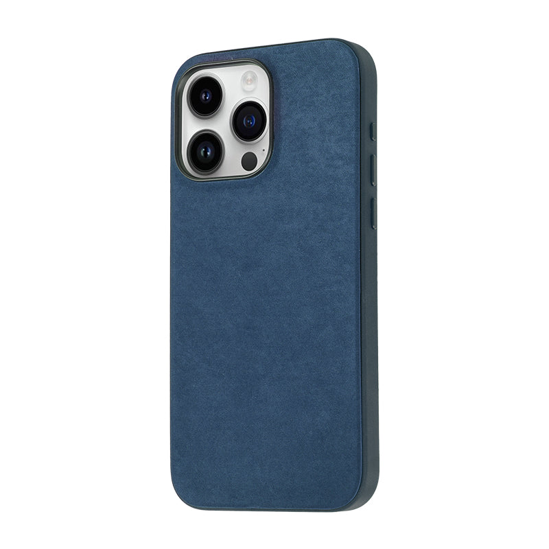 Apple iPhone 15 Pro Uyumlu Kılıf Zore Mikro Fiber Mimoza Kapak