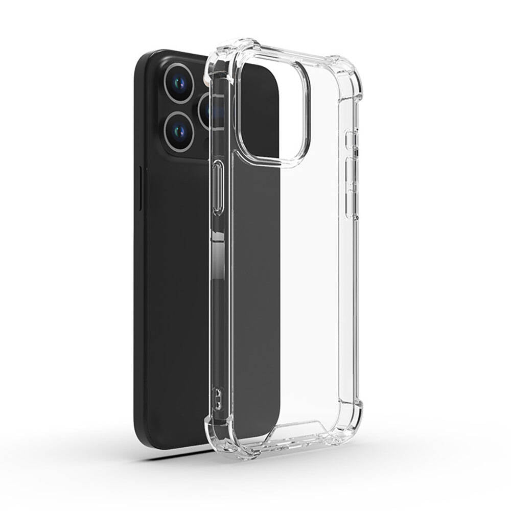 Apple iPhone 15 Pro Uyumlu Kılıf Zore Nitro Anti Shock Silikon