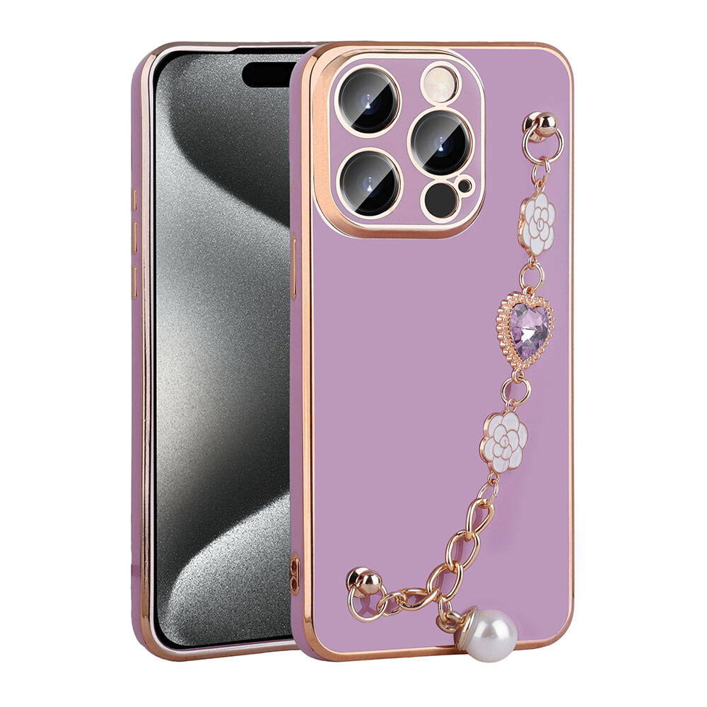 Apple iPhone 15 Pro Max Uyumlu Kılıf El Tutamaçlı Kamera Korumalı Zore Taka Silikon Kapak