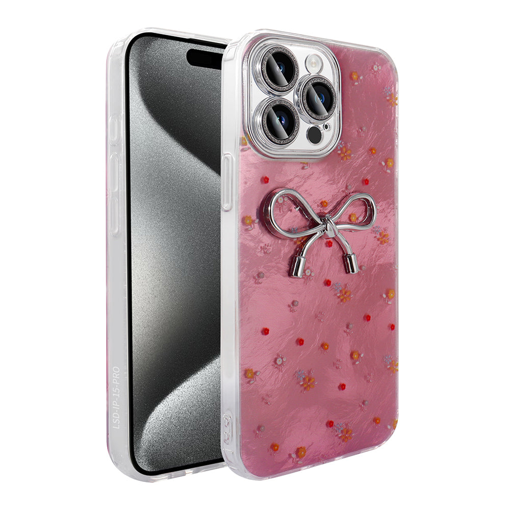 Apple iPhone 15 Pro Max Uyumlu Kılıf Kamera Korumalı Figürlü Zore Ponti Silikon Kapak