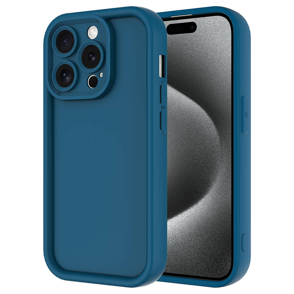 Apple iPhone 15 Pro Max Uyumlu Kılıf Kamera Korumalı Zore Ananas Kapak