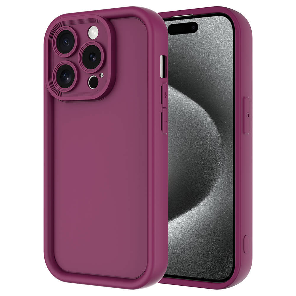 Apple iPhone 15 Pro Max Uyumlu Kılıf Kamera Korumalı Zore Ananas Kapak