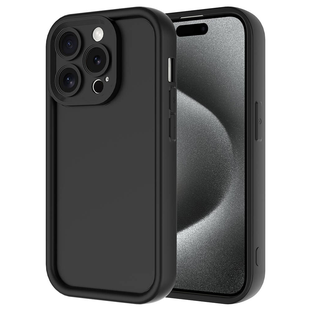 Apple iPhone 15 Pro Max Uyumlu Kılıf Kamera Korumalı Zore Ananas Kapak