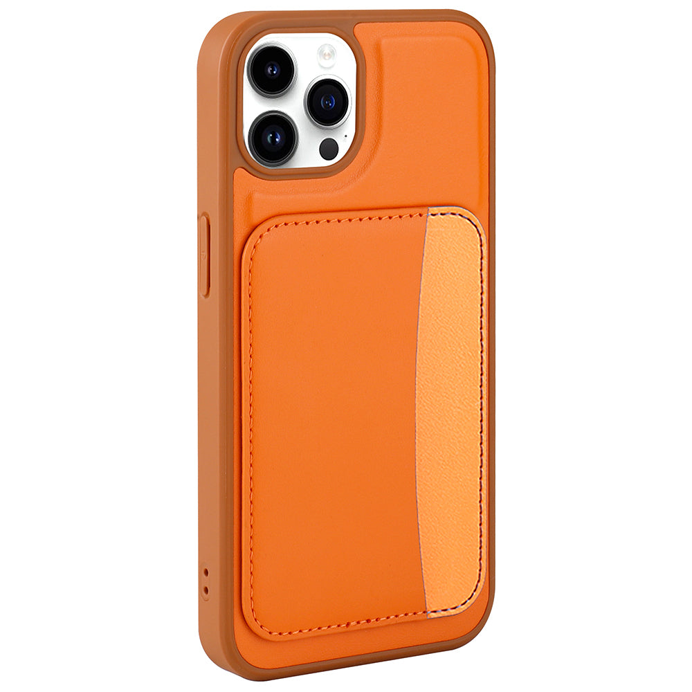 Apple iPhone 15 Pro Max Uyumlu Kılıf Kartlıklı Zore X-Kart Silikon Kapak