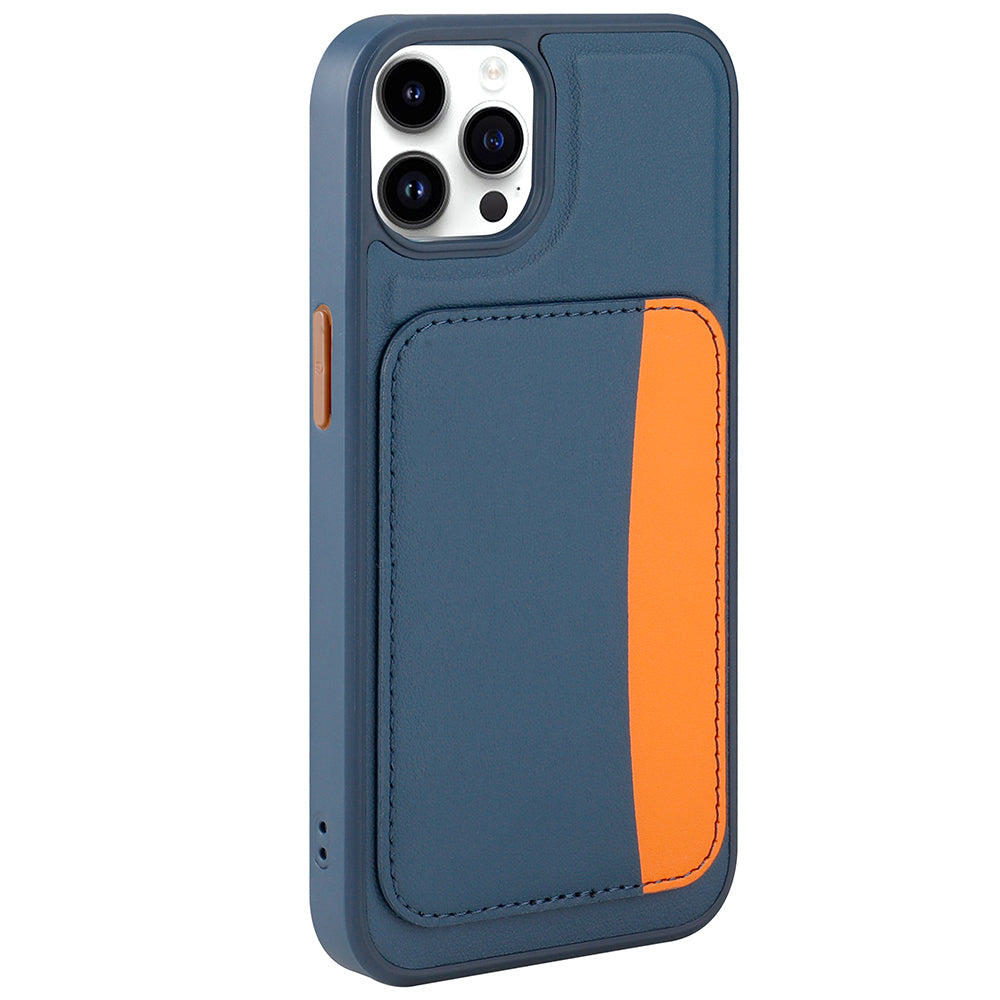 Apple iPhone 15 Pro Max Uyumlu Kılıf Kartlıklı Zore X-Kart Silikon Kapak