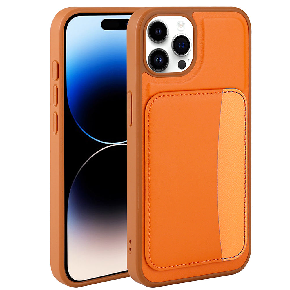Apple iPhone 15 Pro Max Uyumlu Kılıf Kartlıklı Zore X-Kart Silikon Kapak