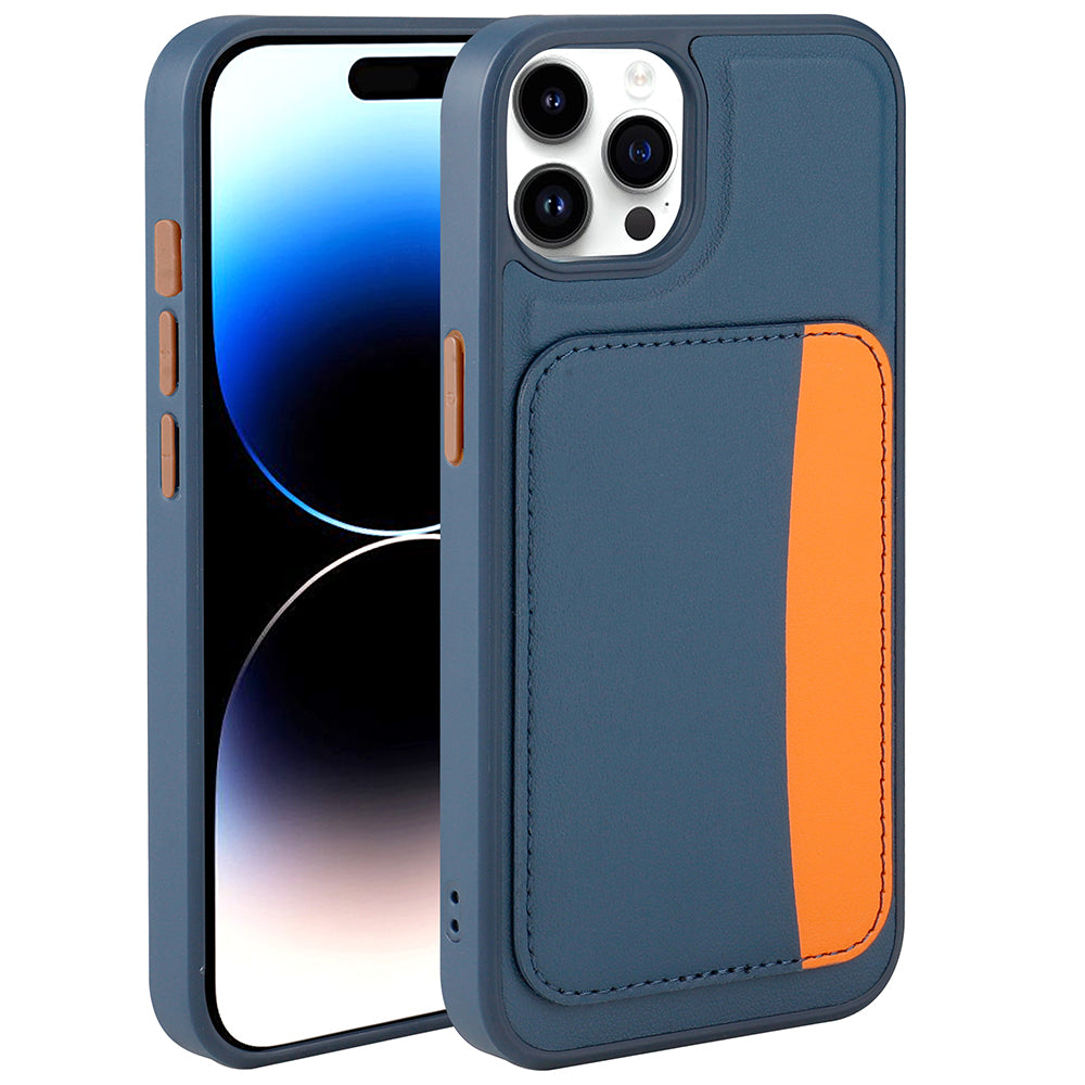 Apple iPhone 15 Pro Max Uyumlu Kılıf Kartlıklı Zore X-Kart Silikon Kapak