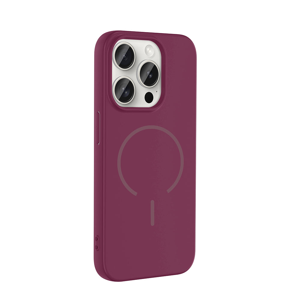 Apple iPhone 15 Pro Max Uyumlu Kılıf M-safe Şarj Özellikli Zore Meta Kapak