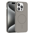 Apple iPhone 15 Pro Max Uyumlu Kılıf M-safe Şarj Özellikli Zore Ruby Sert Kapak