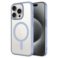 Apple iPhone 15 Pro Max Uyumlu Kılıf Wireless Şarj Özellikli Sert PC Zore Mat Riksos M-safe Kapak