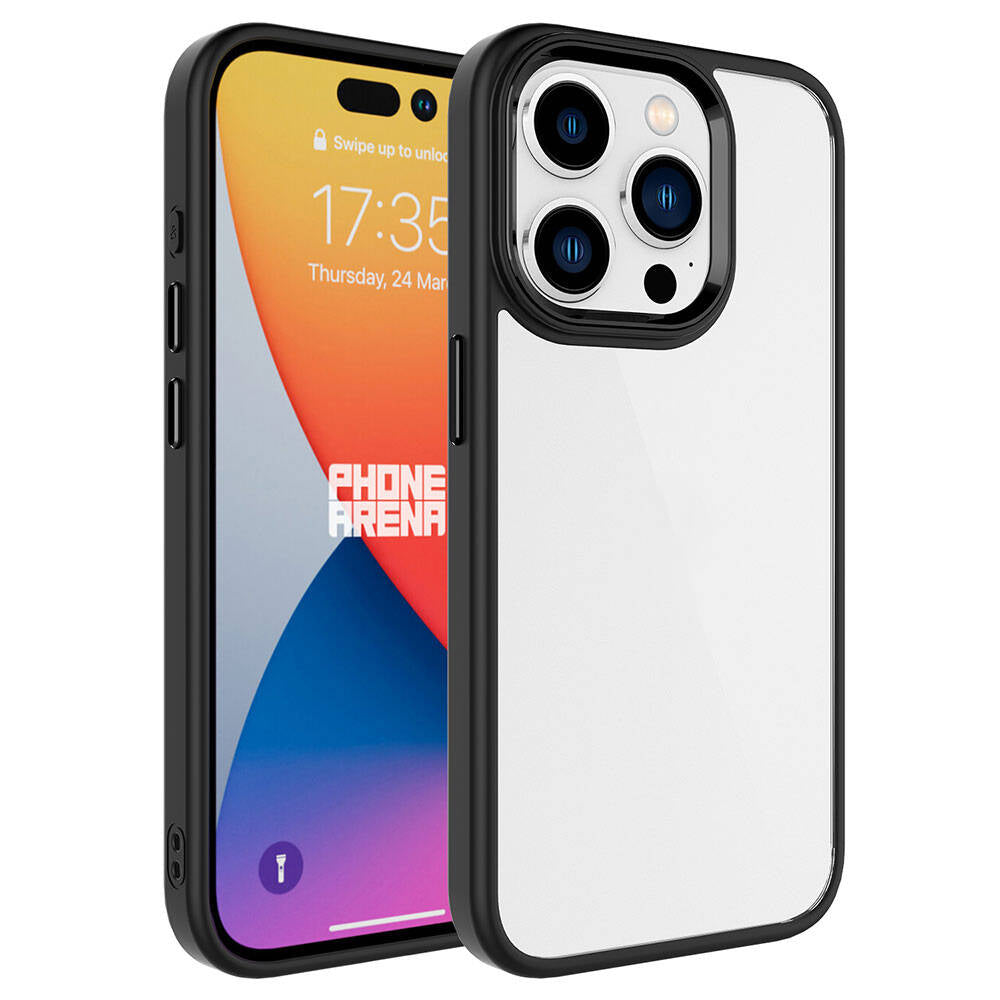 Apple iPhone 15 Pro Max Uyumlu Kılıf Zore Krom Kapak