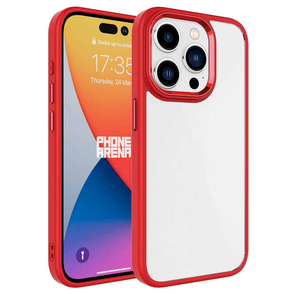 Apple iPhone 15 Pro Max Uyumlu Kılıf Zore Krom Kapak