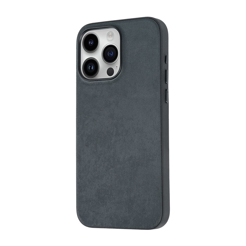 Apple iPhone 15 Pro Max Uyumlu Kılıf Zore Mikro Fiber Mimoza Kapak