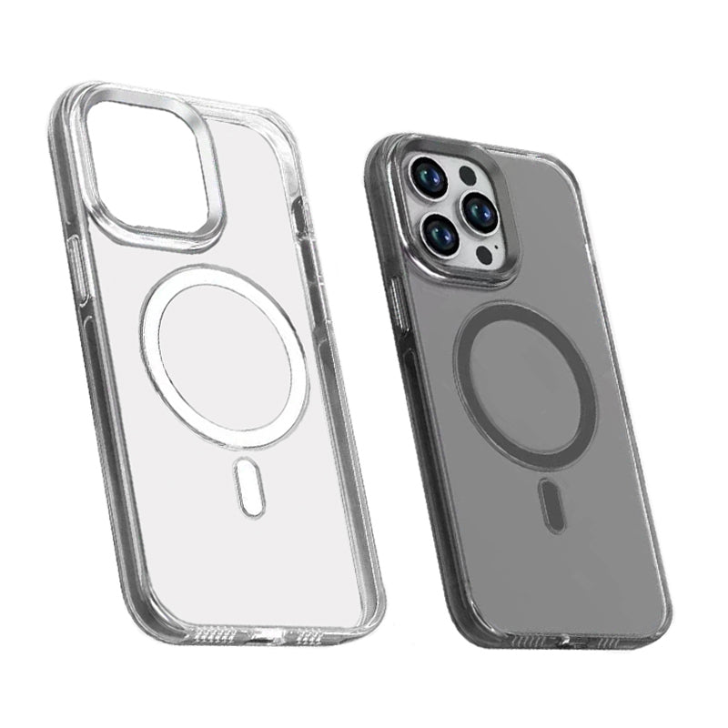 Apple iPhone 15 Pro Max Uyumlu Kılıf Zore Wireless Şarj Özellikli Şeffaf Efsane Kapak