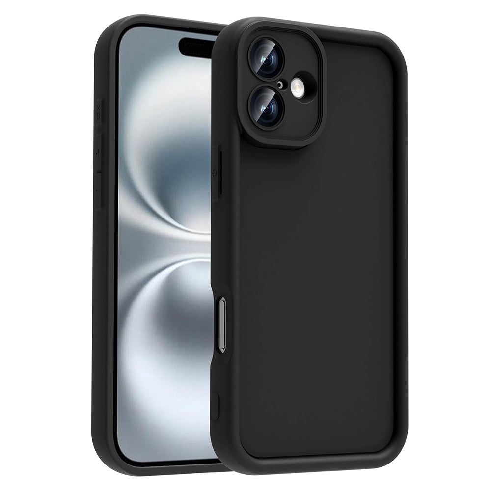 Apple iPhone 16 Uyumlu Kılıf Kamera Korumalı Zore Ananas Kapak