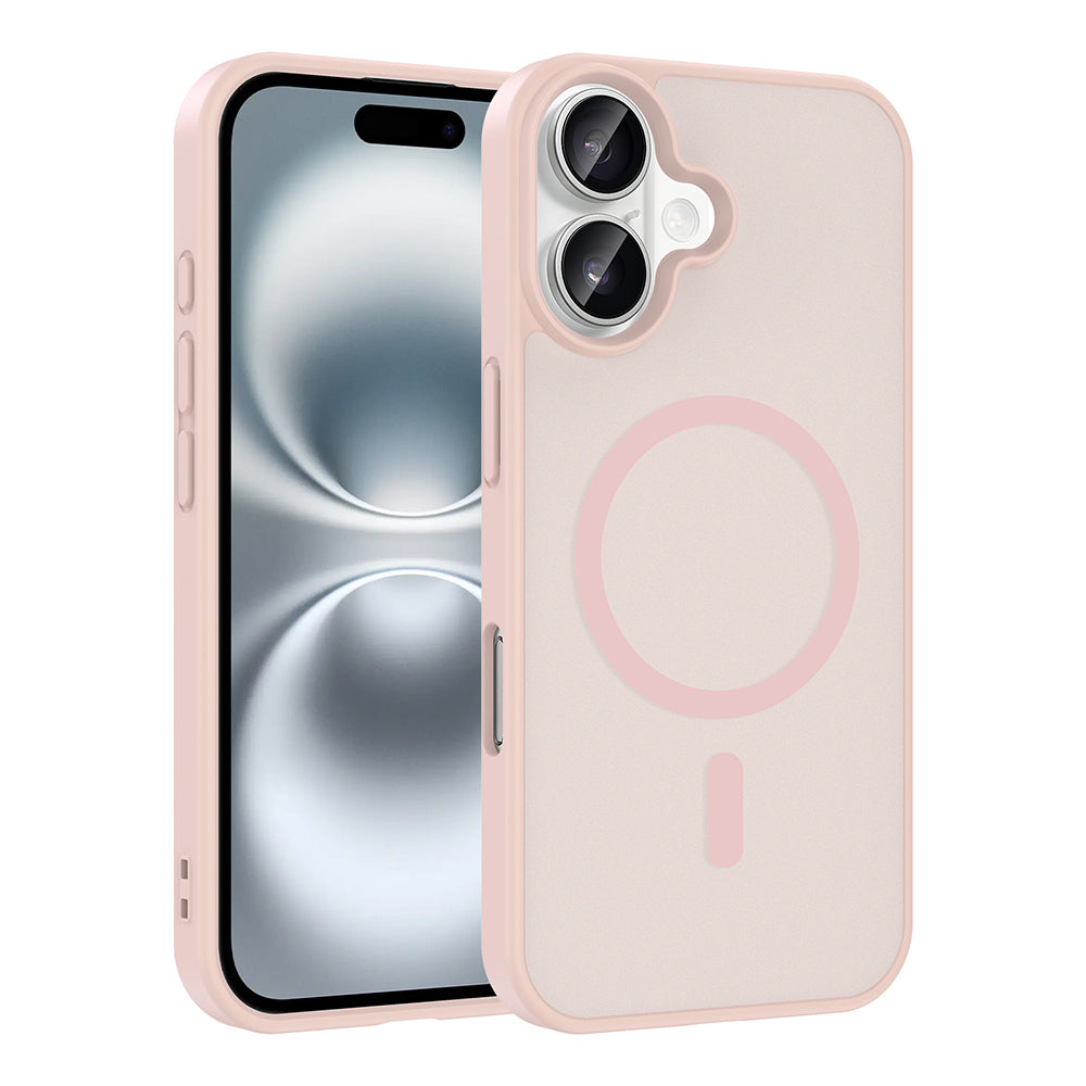 Apple iPhone 16 Kılıf M-safe Şarj Özellikli Zore Babet Kapak