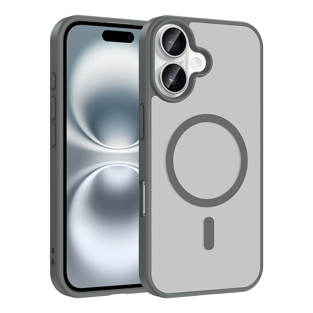Apple iPhone 16 Kılıf M-safe Şarj Özellikli Zore Babet Kapak