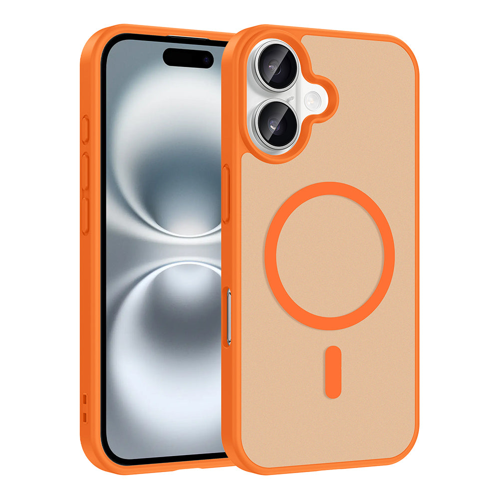 Apple iPhone 16 Kılıf M-safe Şarj Özellikli Zore Babet Kapak
