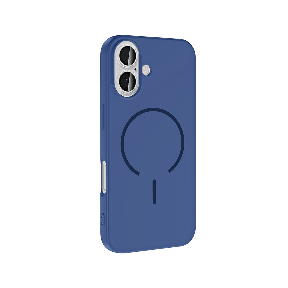 Apple iPhone 16 Uyumlu Kılıf M-safe Şarj Özellikli Zore Meta Kapak