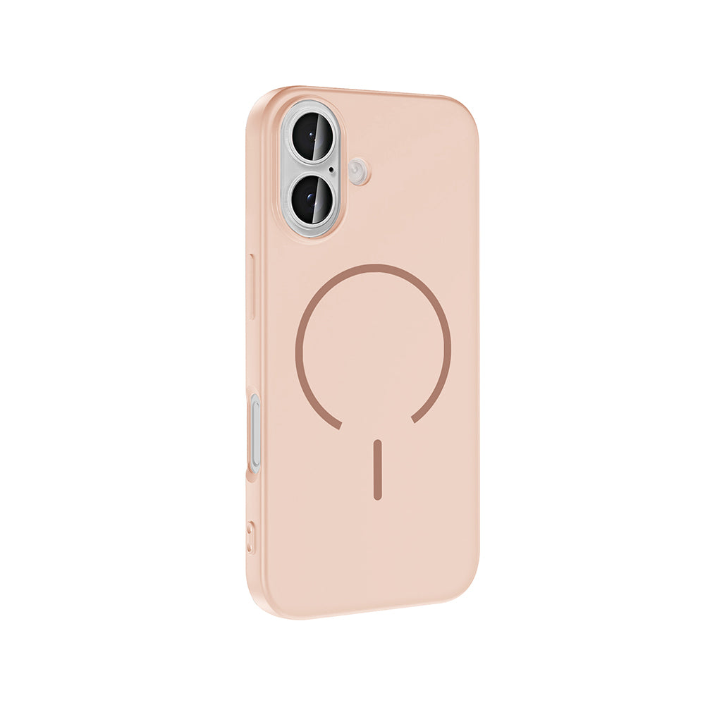 Apple iPhone 16 Uyumlu Kılıf M-safe Şarj Özellikli Zore Meta Kapak