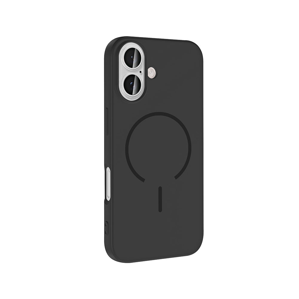 Apple iPhone 16 Uyumlu Kılıf M-safe Şarj Özellikli Zore Meta Kapak