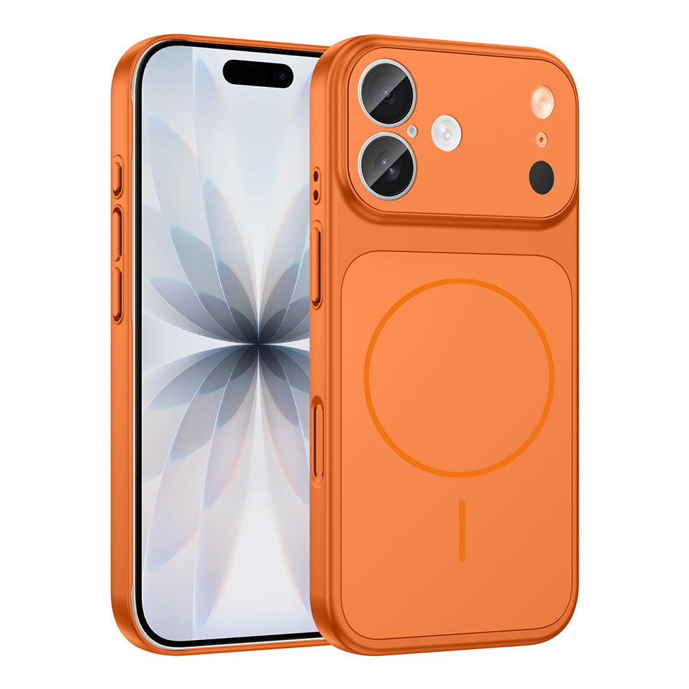 Apple iPhone 16 Uyumlu Kılıf Zore M-Safe Şarj Özellikli Kamera Korumalı Formen Kapak