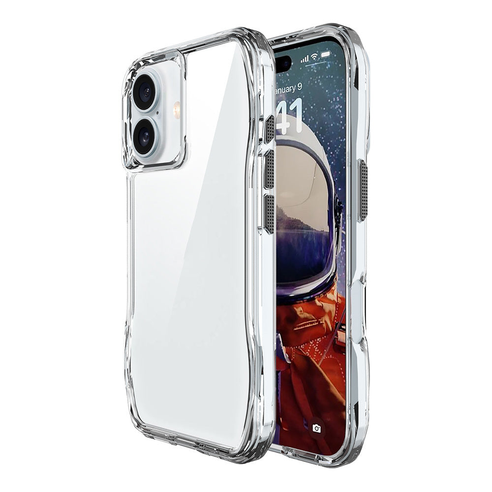 Apple iPhone 16 Plus Uyumlu Kılıf Airbagli Şeffaf Zore İncek Kapak