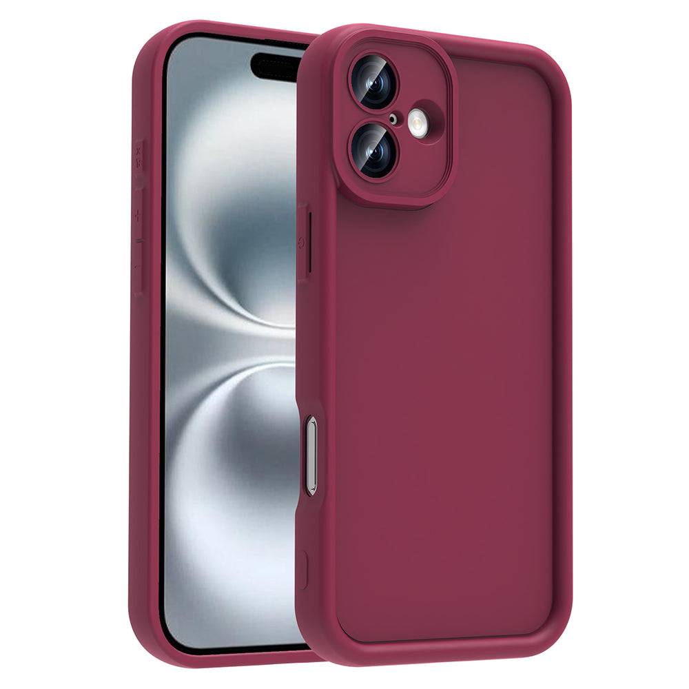 Apple iPhone 16 Plus Uyumlu Kılıf Kamera Korumalı Zore Ananas Kapak