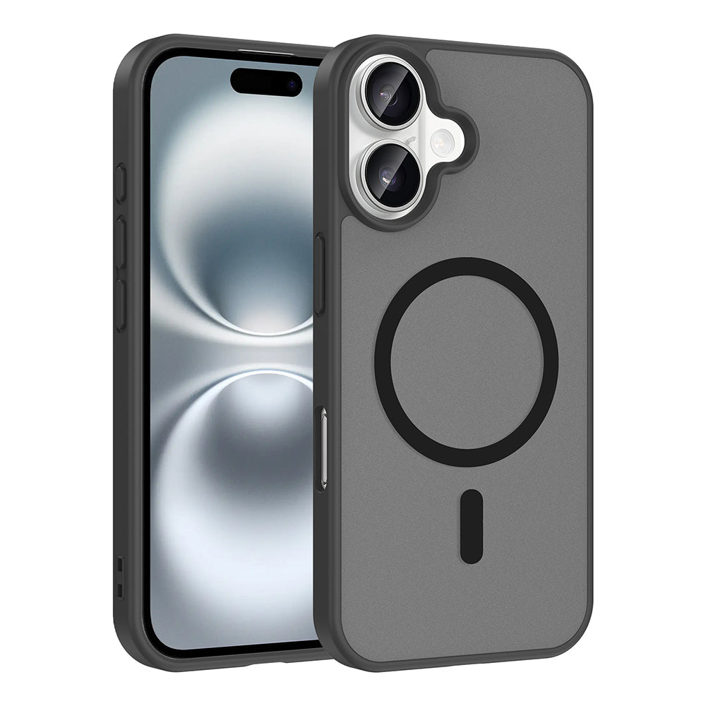 Apple iPhone 16 Plus Kılıf M-safe Şarj Özellikli Zore Babet Kapak