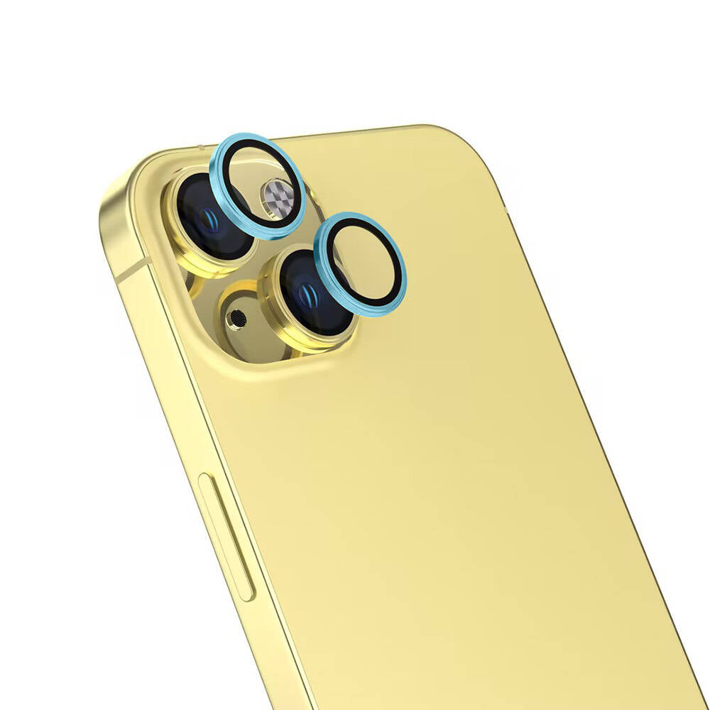 Apple iPhone 16 Plus Zore Safir CL-15 Parmak İzi Bırakmayan Anti-Reflective Kamera Lens Koruyucu