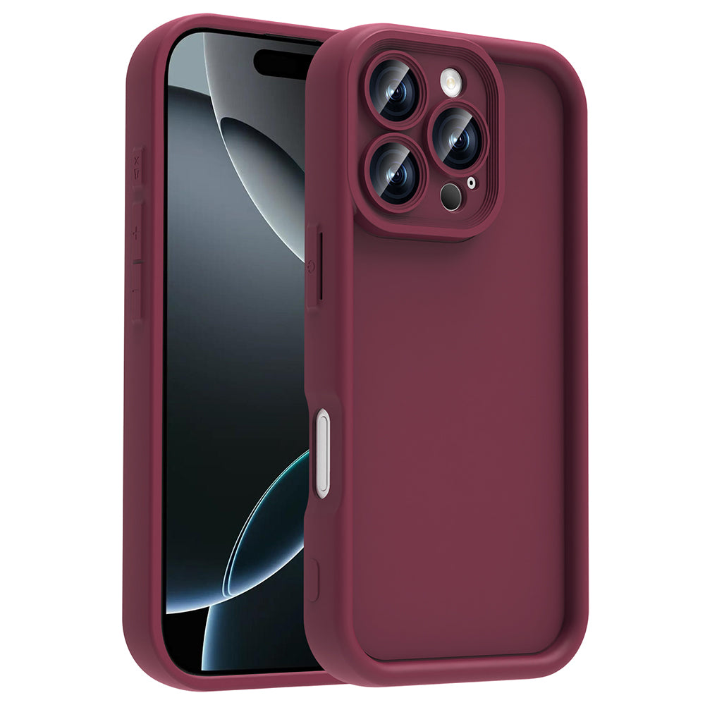 Apple iPhone 16 Pro Uyumlu Kılıf Kamera Korumalı Zore Ananas Kapak