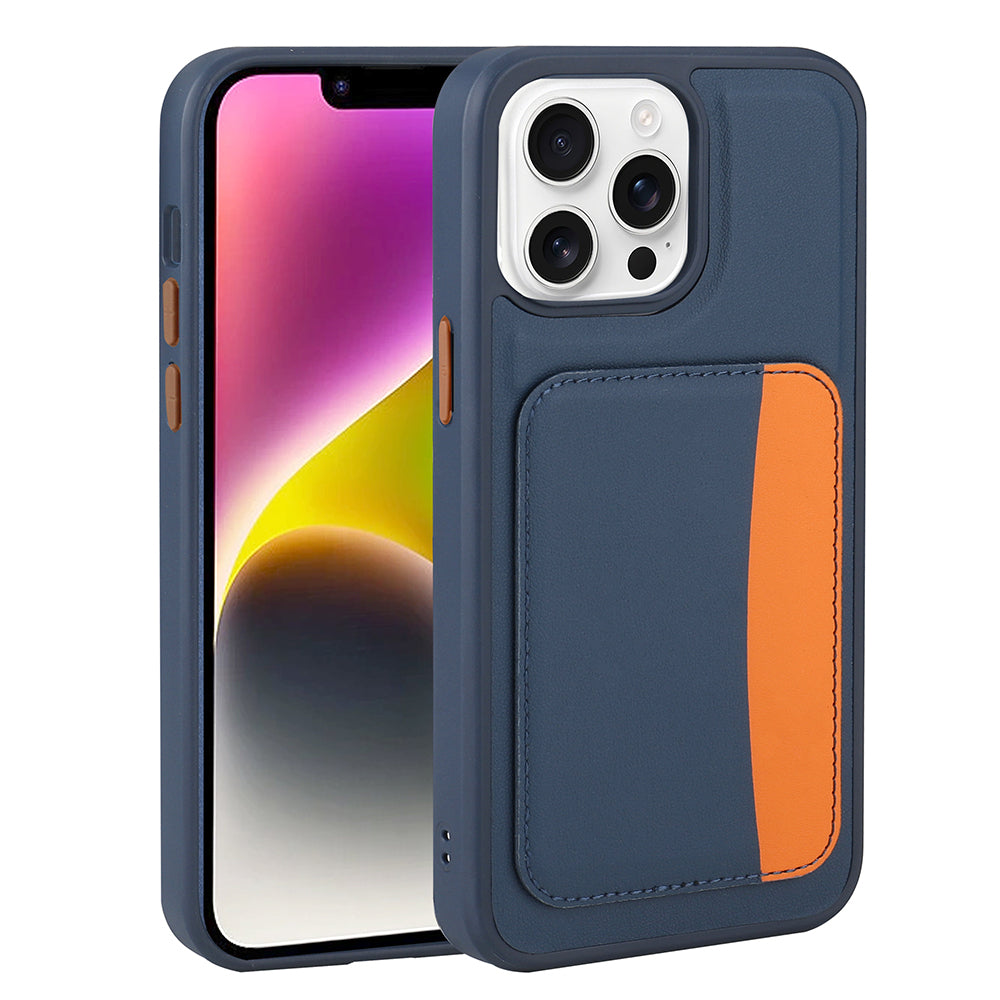 Apple iPhone 16 Pro Uyumlu Kılıf Kartlıklı Zore X-Kart Silikon Kapak