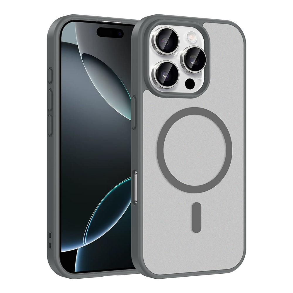 Apple iPhone 16 Pro Kılıf M-safe Şarj Özellikli Zore Babet Kapak