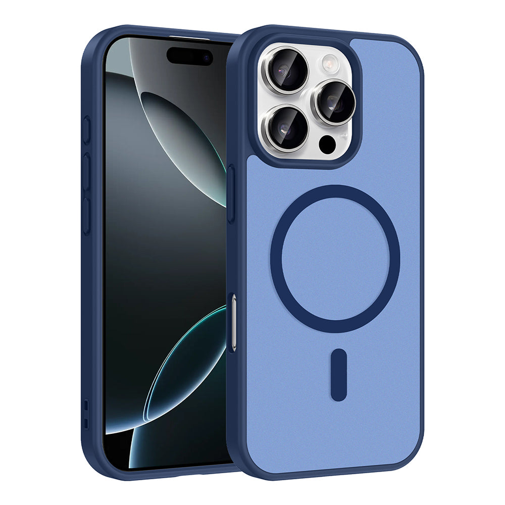 Apple iPhone 16 Pro Kılıf M-safe Şarj Özellikli Zore Babet Kapak