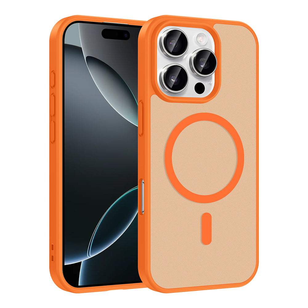 Apple iPhone 16 Pro Kılıf M-safe Şarj Özellikli Zore Babet Kapak