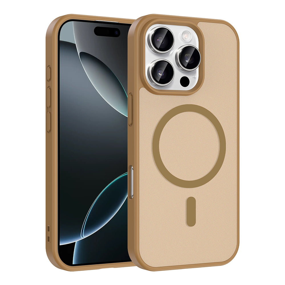 Apple iPhone 16 Pro Kılıf M-safe Şarj Özellikli Zore Babet Kapak