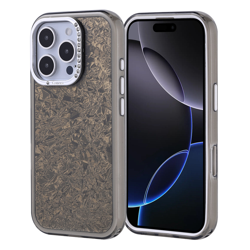 Apple iPhone 16 Pro Uyumlu Kılıf Taşlı Tasarım Zore Kapi Kapak