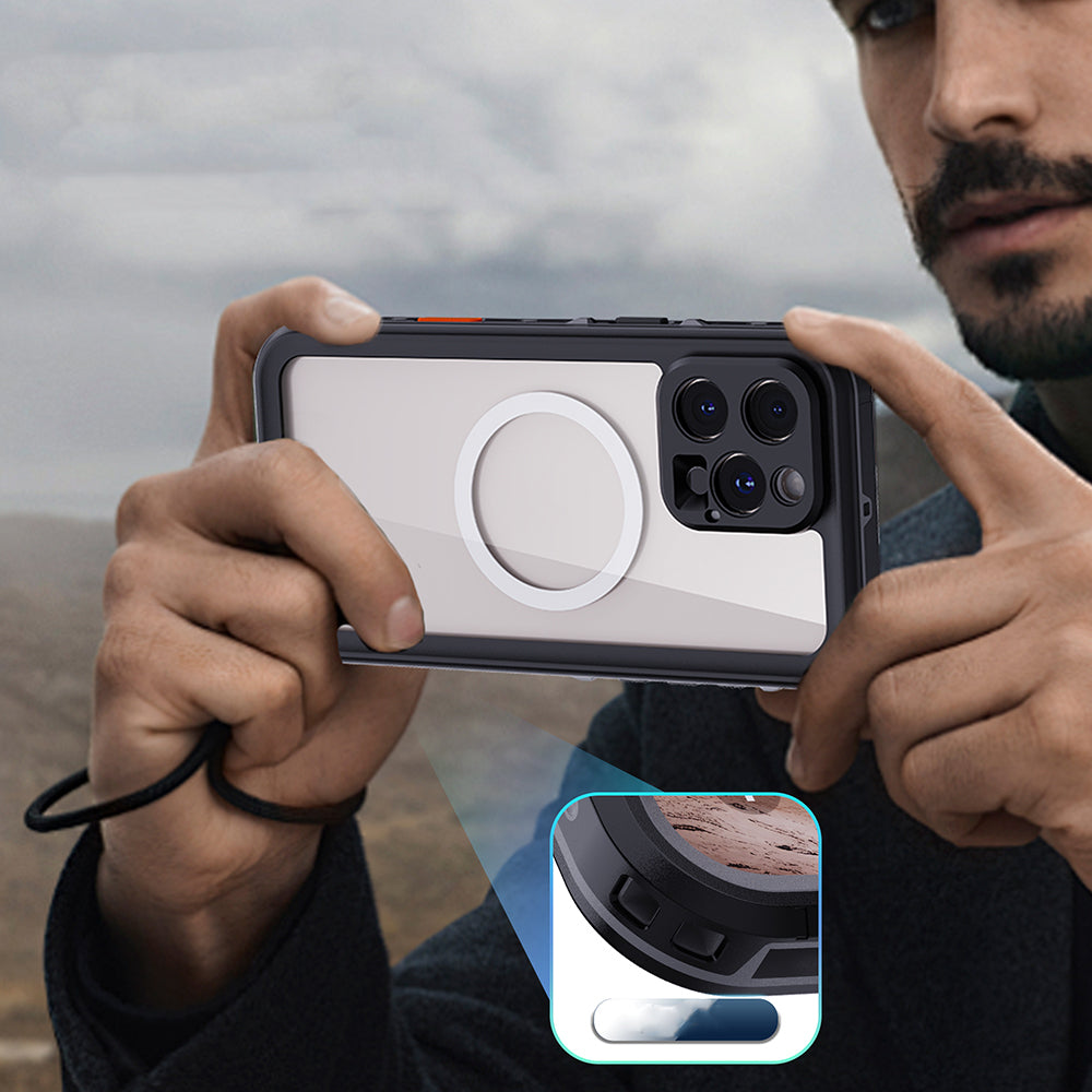 Apple iPhone 16 Pro Max Kılıf 1-1 Su Geçirmez Kılıf