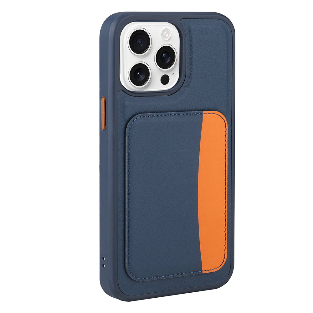 Apple iPhone 16 Pro Max Uyumlu Kılıf Kartlıklı Zore X-Kart Silikon Kapak