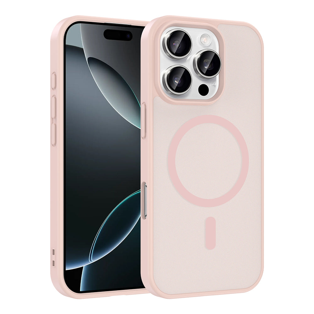 Apple iPhone 16 Pro Max Kılıf M-safe Şarj Özellikli Zore Babet Kapak