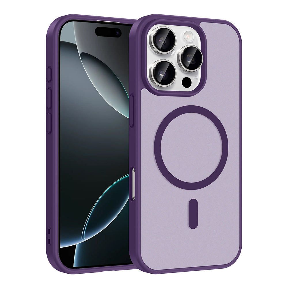 Apple iPhone 16 Pro Max Kılıf M-safe Şarj Özellikli Zore Babet Kapak