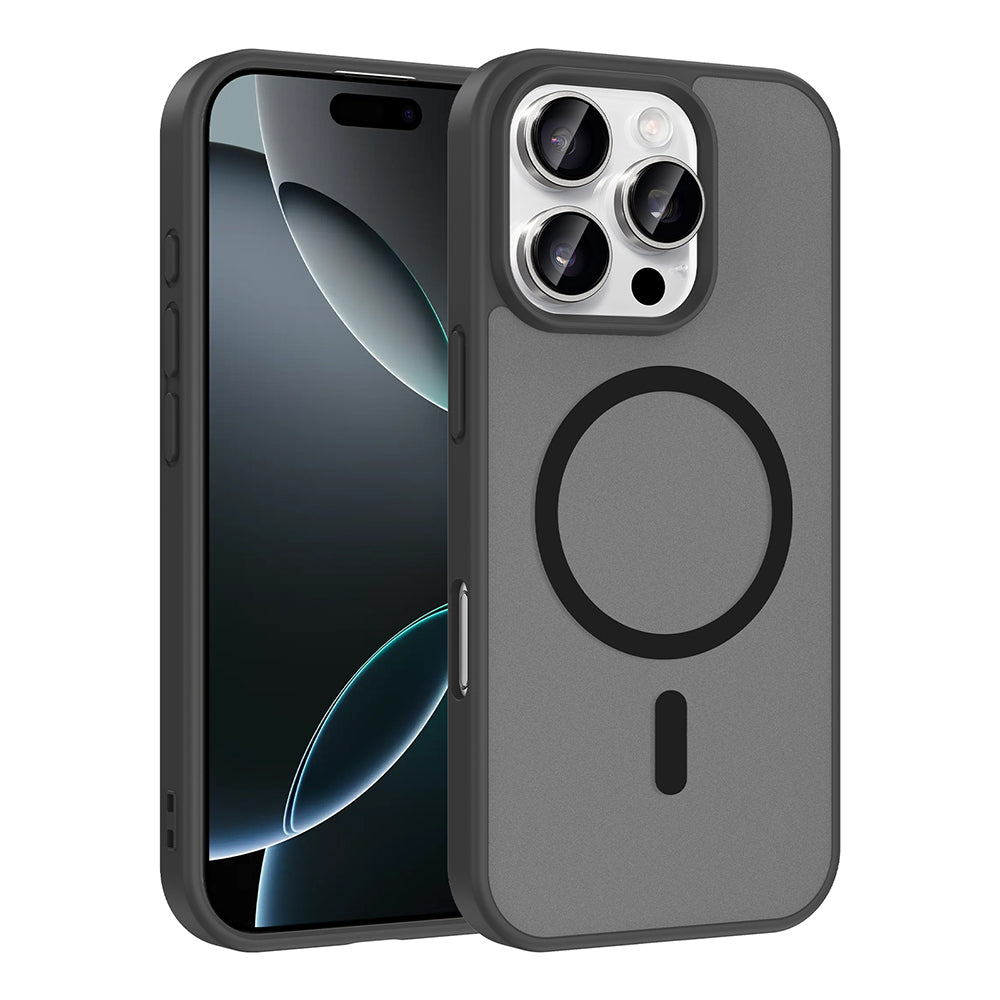 Apple iPhone 16 Pro Max Kılıf M-safe Şarj Özellikli Zore Babet Kapak