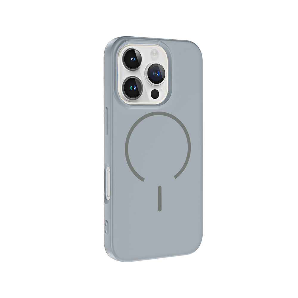 Apple iPhone 16 Pro Max Uyumlu Kılıf M-safe Şarj Özellikli Zore Meta Kapak