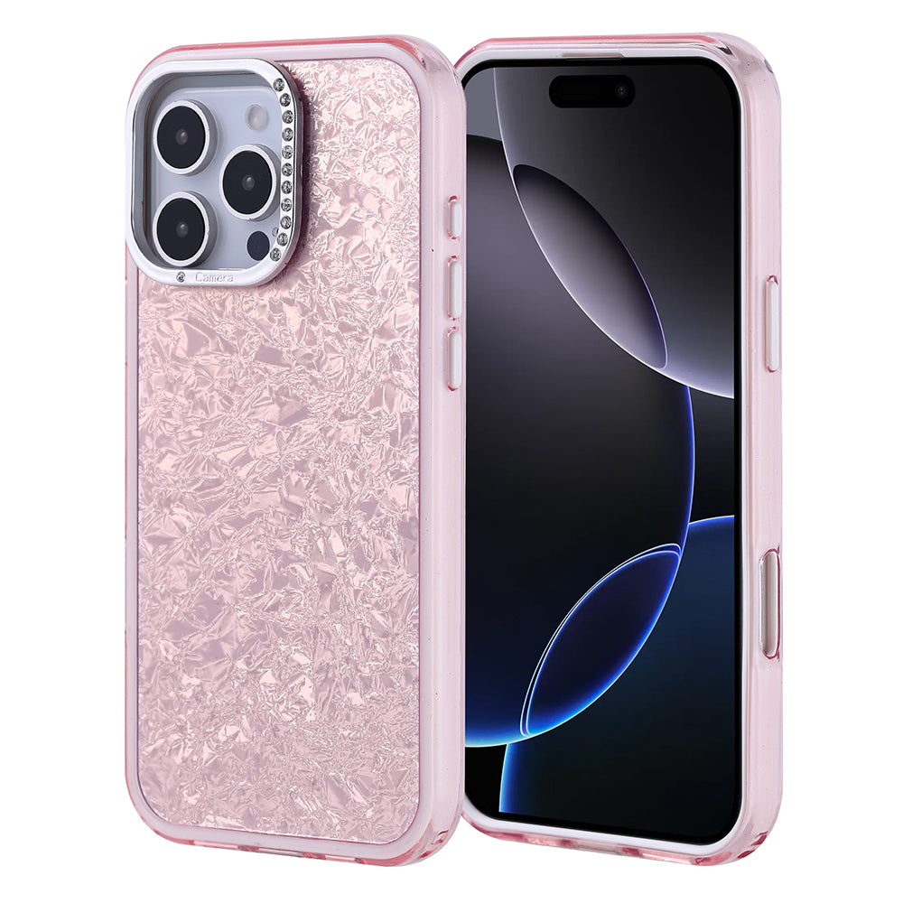 Apple iPhone 16 Pro Max Uyumlu Kılıf Taşlı Tasarımlı Zore Kapi Kapak